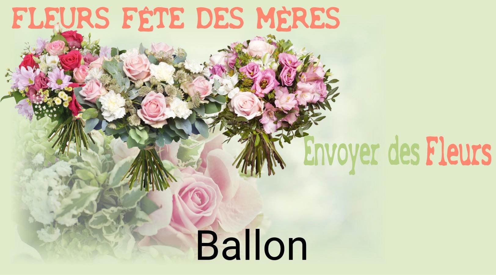 Bouquet de Fête des Mères livré à Ballon